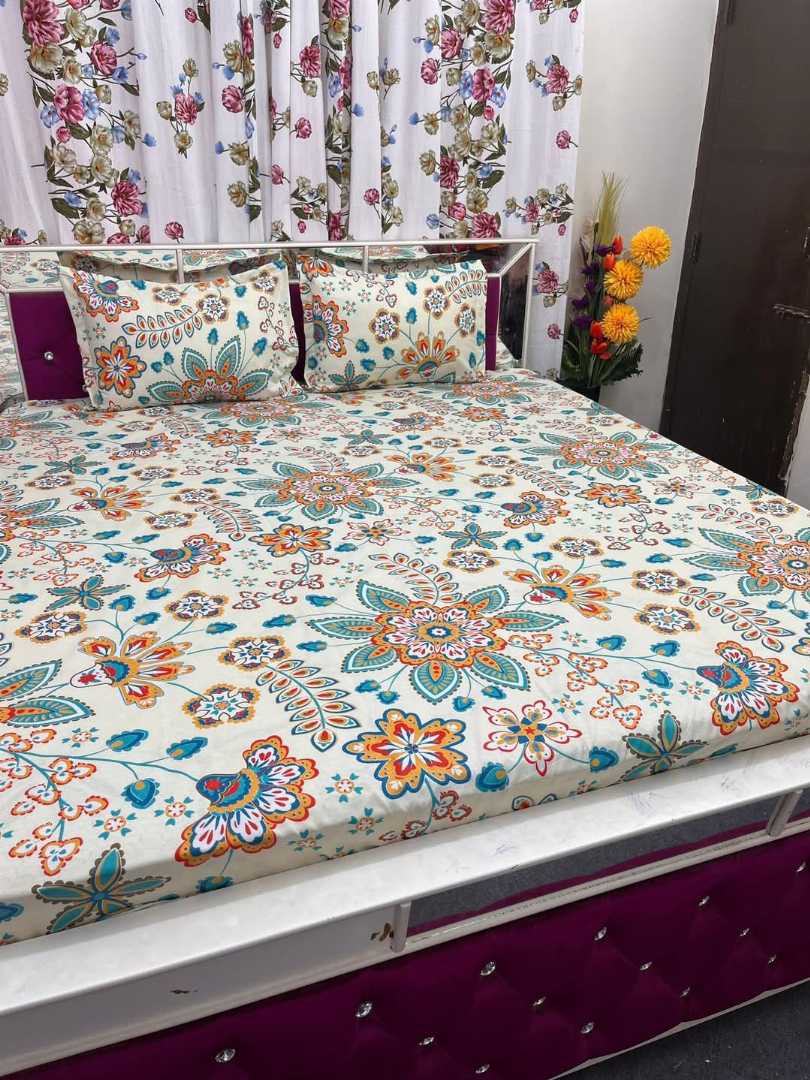 Regular,Use,Double,Size,Cotton,BedSheet