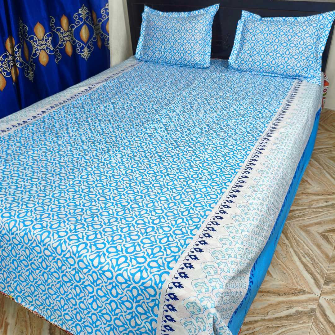 Regular Use Double Size Cotton BedSheet