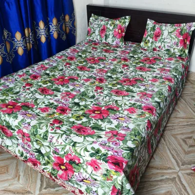 Regular Use Double Size Cotton BedSheet