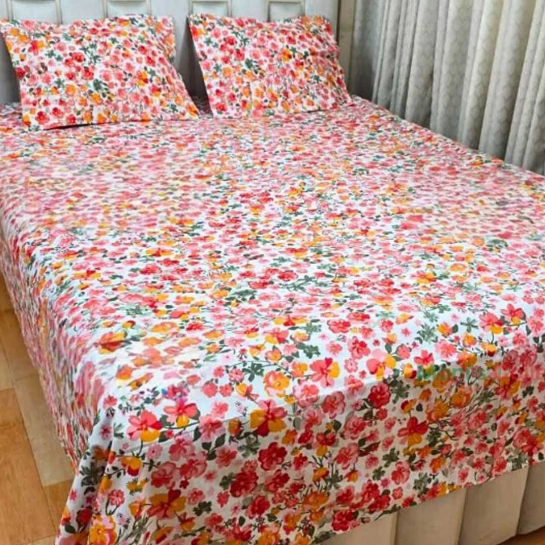 Regular Use Double Size Cotton BedSheet
