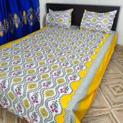 Regular Use Double Size Cotton BedSheet