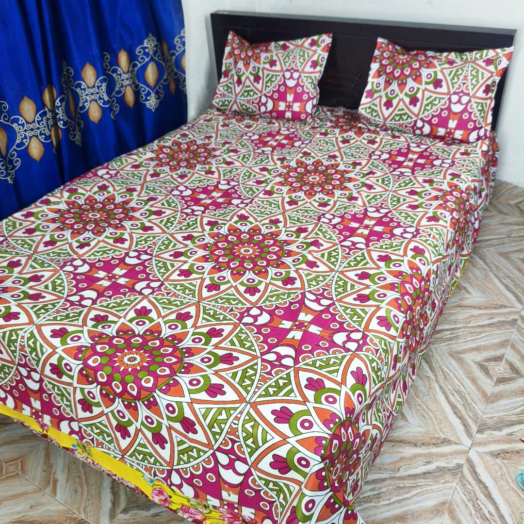 Regular Use Double Size Cotton BedSheet