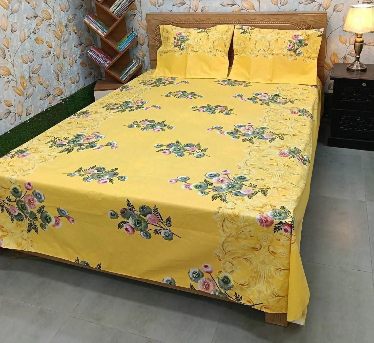 Regular Use Double Size Cotton BedSheet