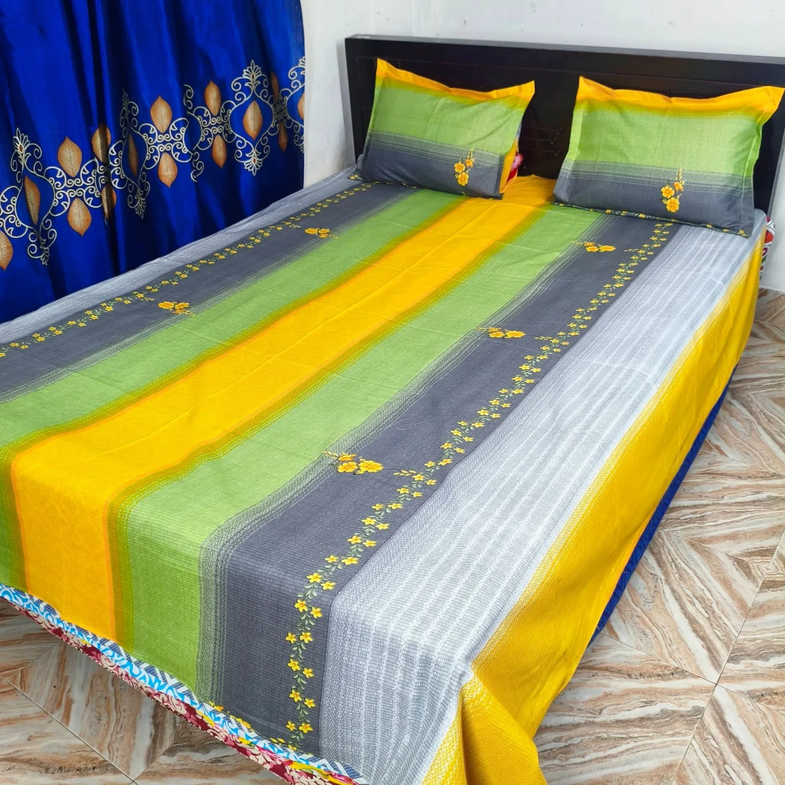 Regular Use Double Size Cotton BedSheet