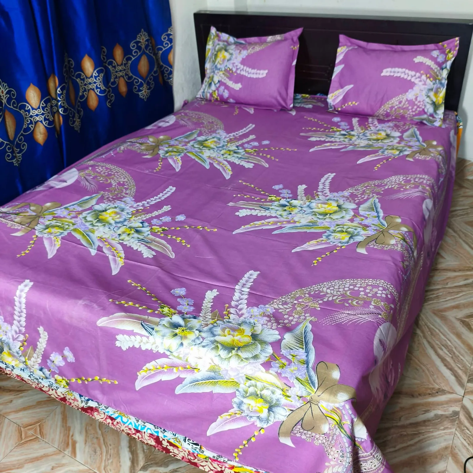 Regular Use Double Size Cotton BedSheet