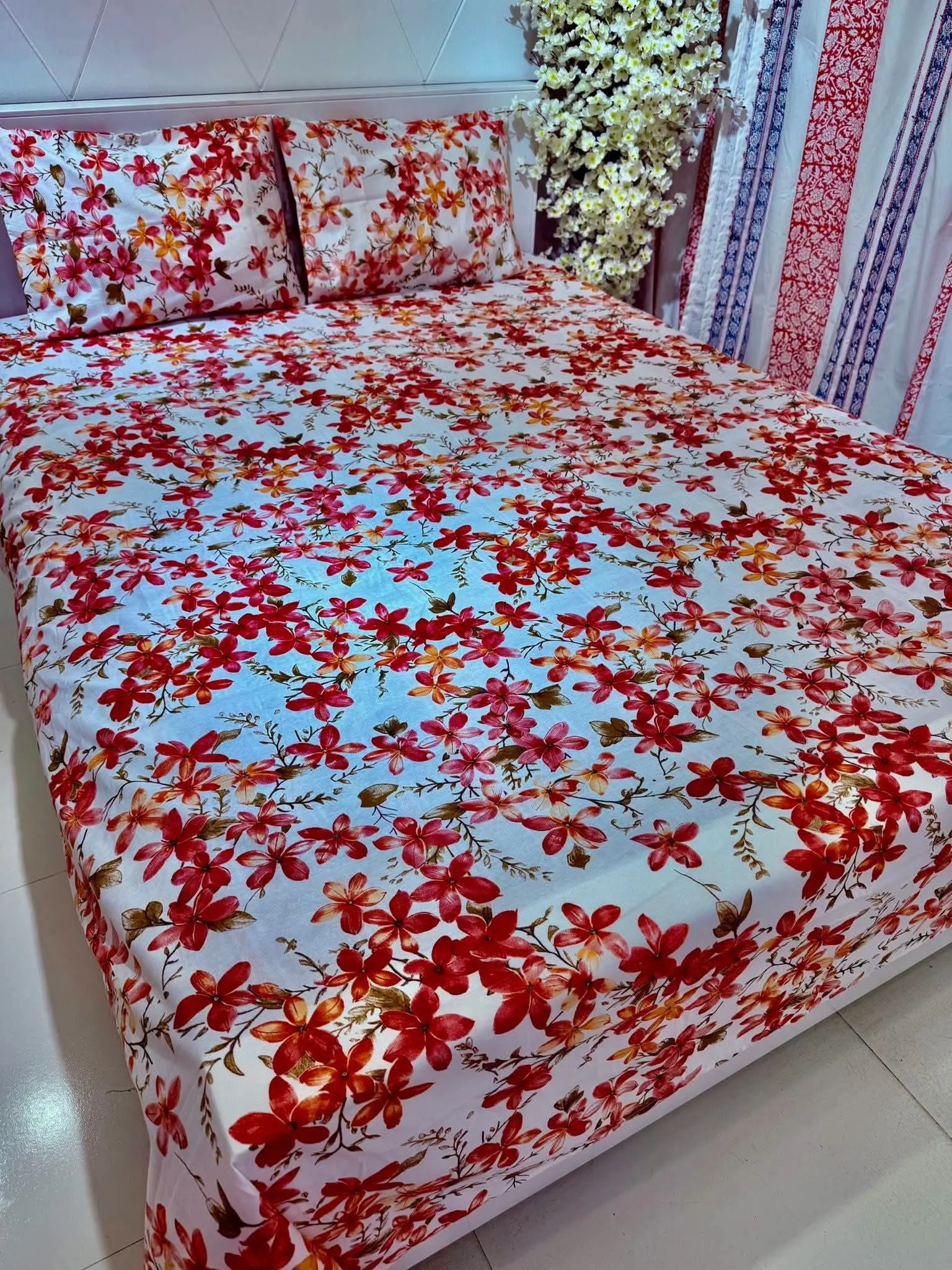 Regular Use Double Size Cotton BedSheet