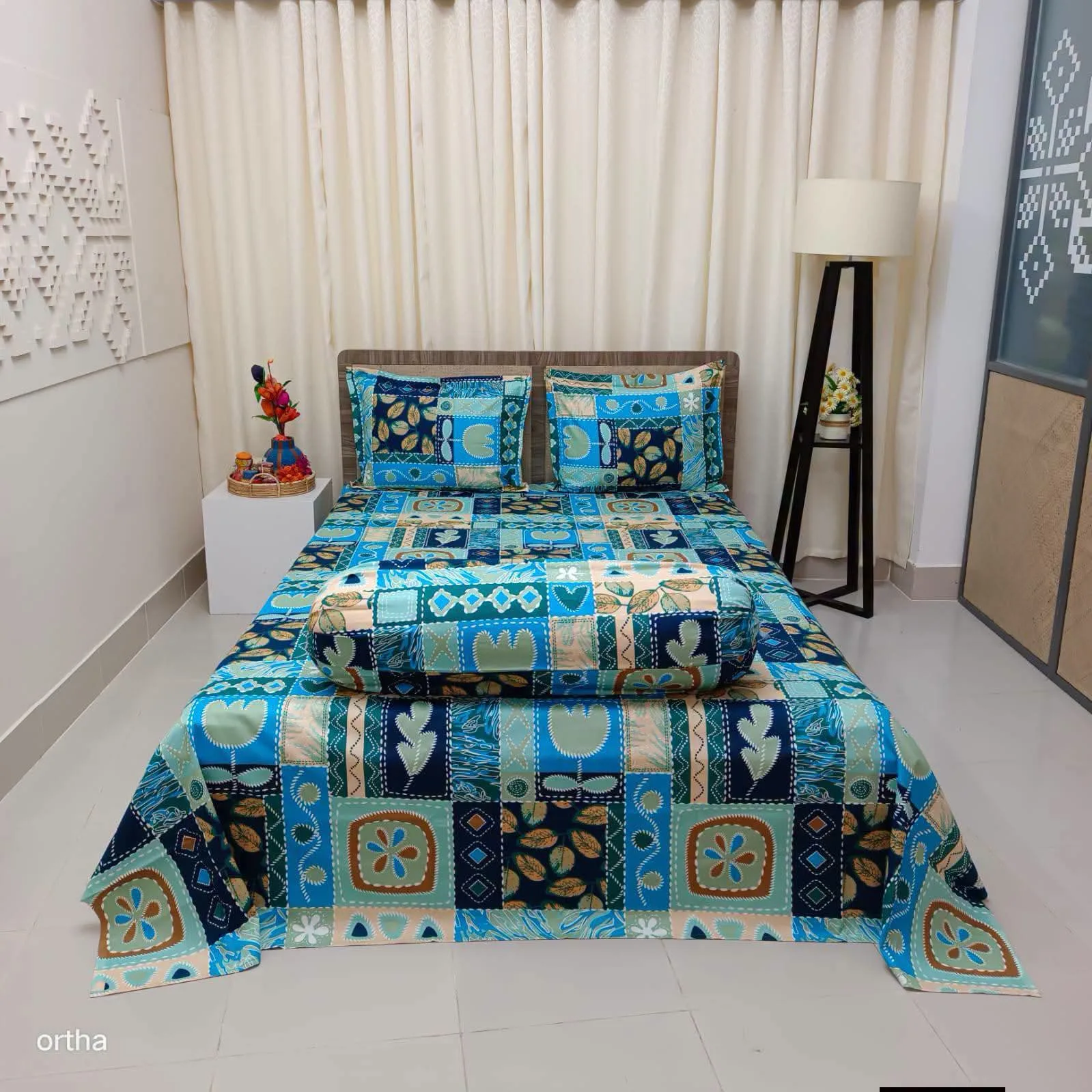 Regular Use Double Size Cotton BedSheet