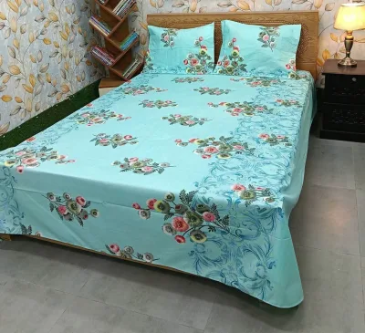 Regular Use Double Size Cotton BedSheet